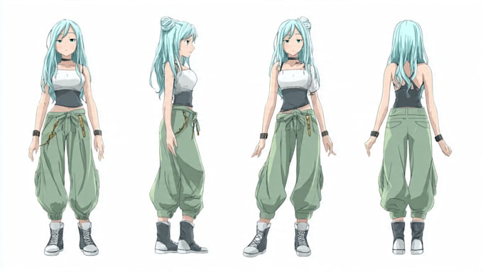 design a anime character