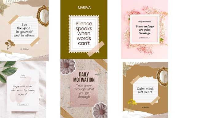 design eye catching social media quotes