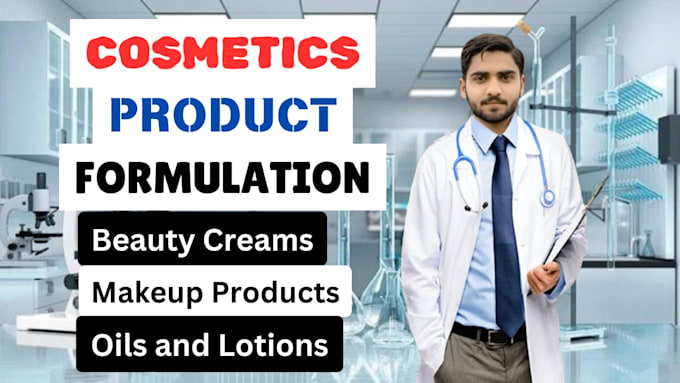 be your cosmetic formulation chemist and cosmetic formulator