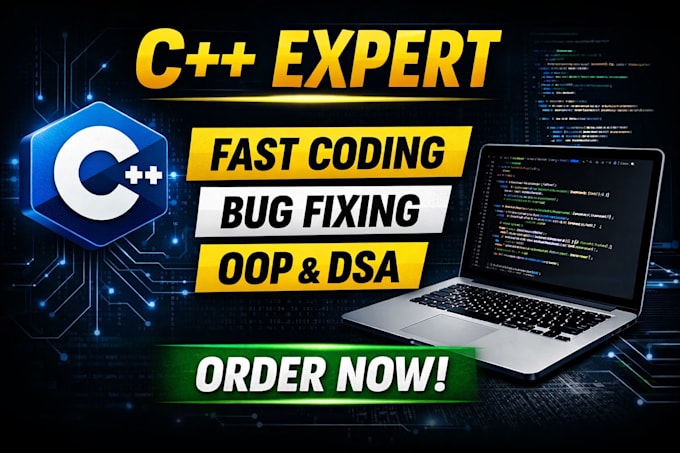 do cpp programming, oop projects, debugging