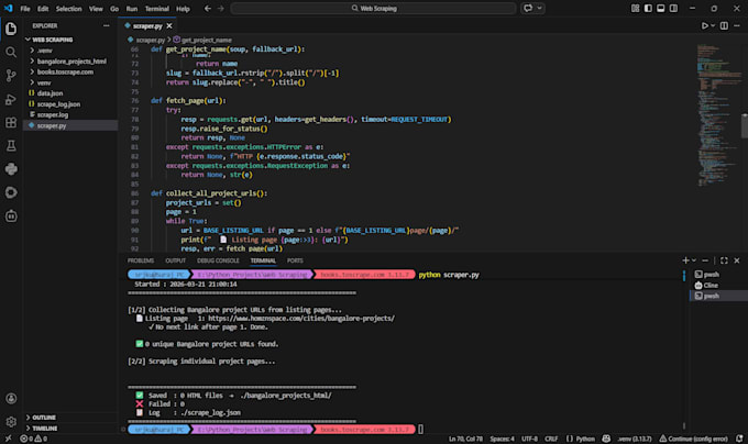 scrape, extract data for your business
