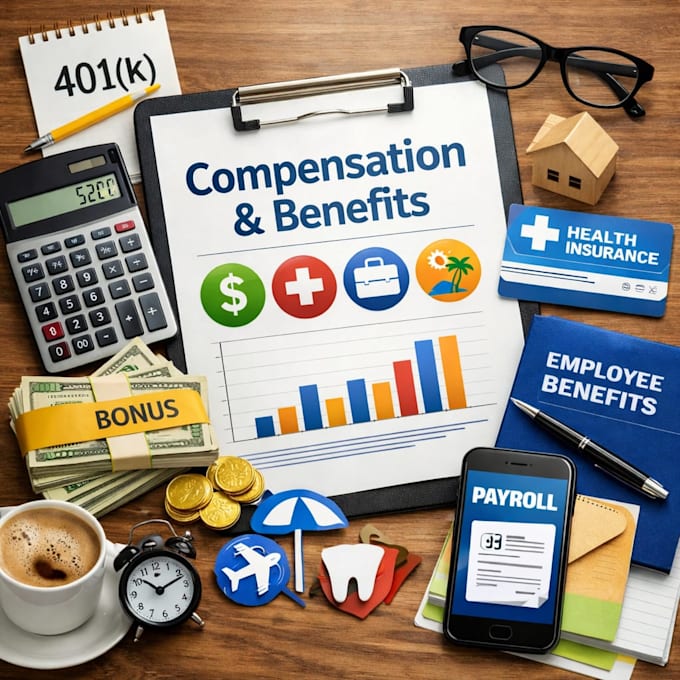 provide compensation and benefits services