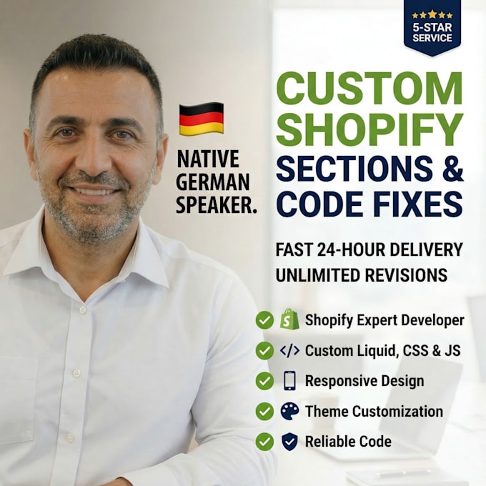code a custom shopify section, liquid fix or bug