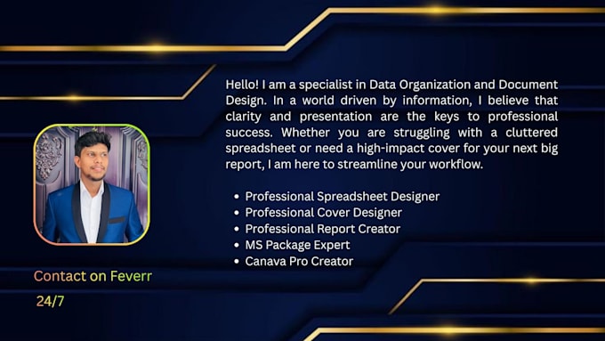 design professional excel spreadsheets