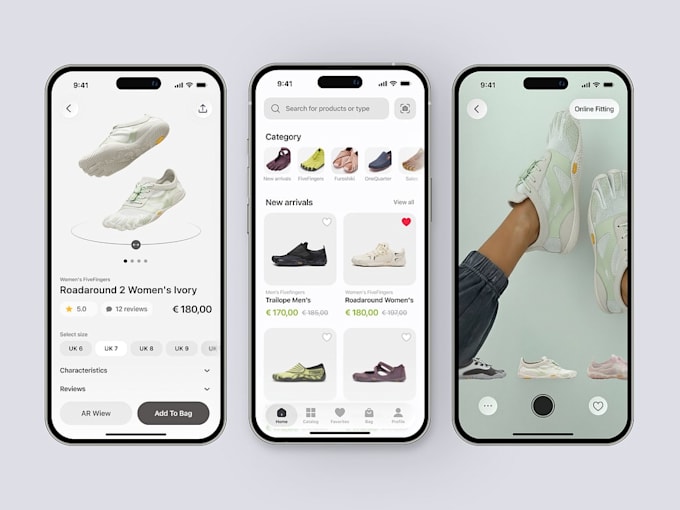 develop ar virtual try on app for ecommerce, retail stores, android ios and web