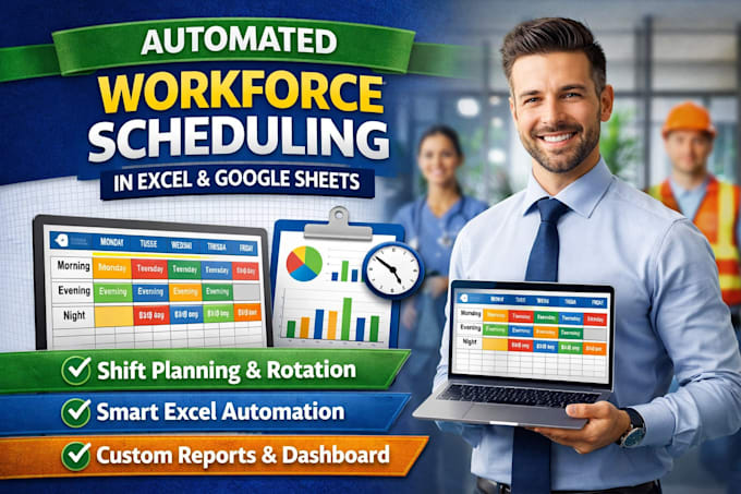 create optimized staff scheduling for hospitals and clinics