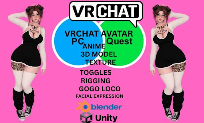do vrchat avatar vtuber character, furry avatar, vr character, nsfw, vrc avatar