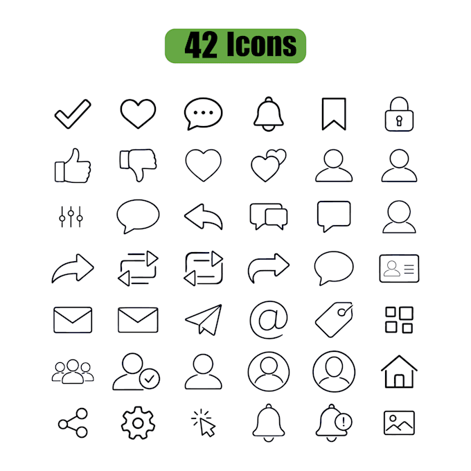 create professional custom icons and modern icon sets