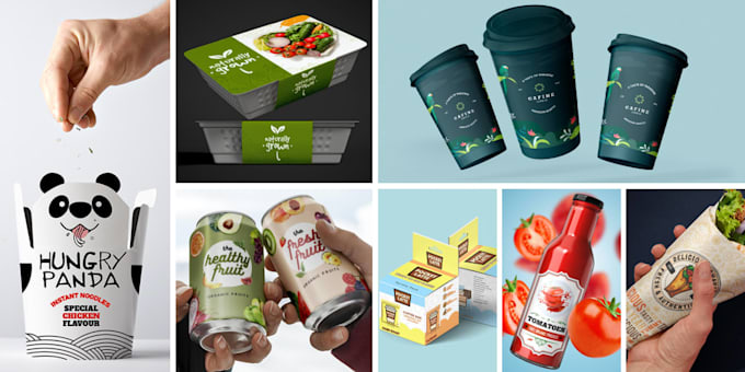 design packaging pouch label