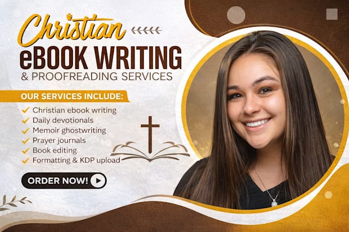 christian book ghostwriting memoir prayer journal sermon devotional kdp