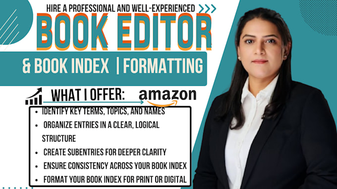 prepare book index business finance marketing back of the book index, glossary