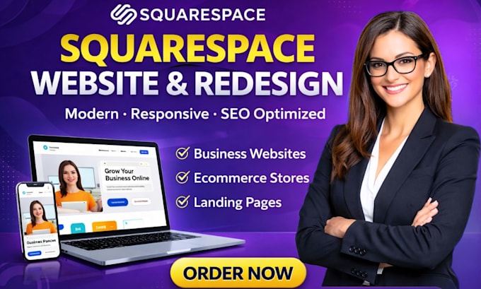 design redesign squarespace website, squarespace website expert