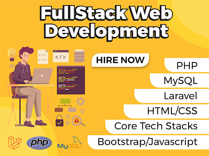 develop a fully custom website for your needs