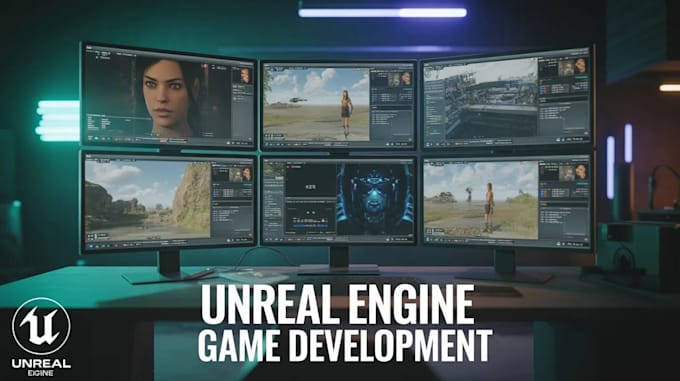 do unreal engine game development, develop unreal engine game, ue5 blueprints