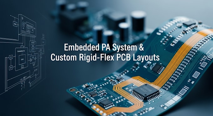 design embedded pa systems and custom rigid flex pcb layouts