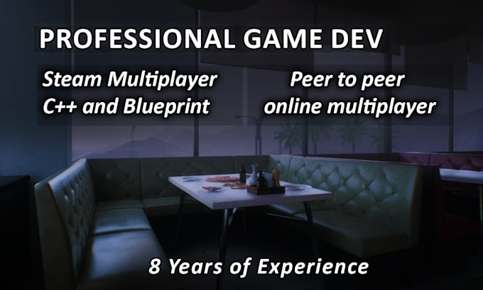develop a realistic steam multiplayer game unreal engine 5