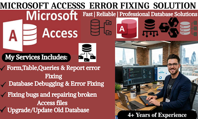 create, fix or amend a microsoft access database