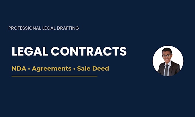 draft nda, contracts and legal agreements professionally