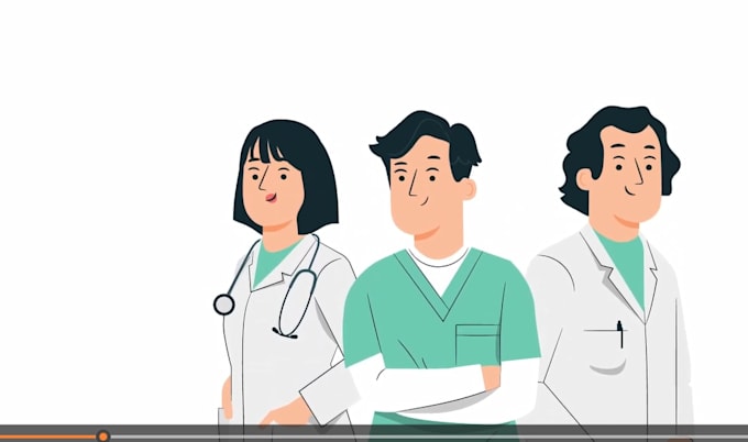 create 2d animated explainer video motion graphic white board animation