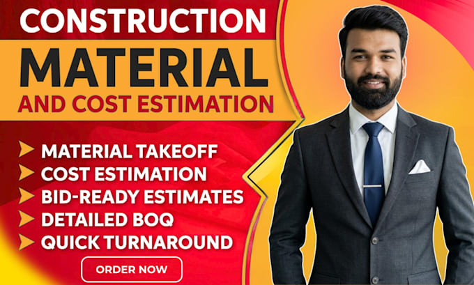 do accurate building cost estimation and material take off service