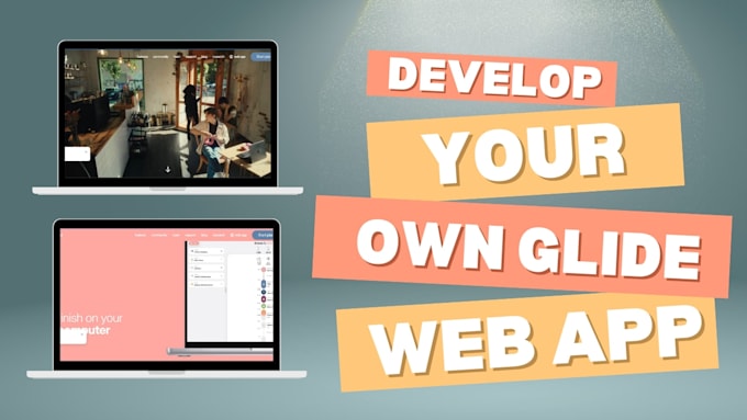 build your responsive web app using adalo or glide no code app