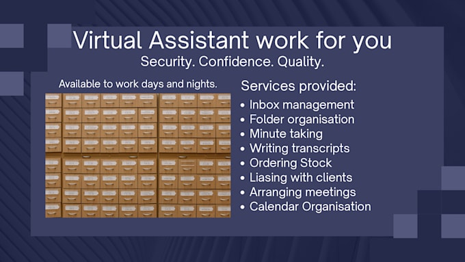 help with virtual administration work