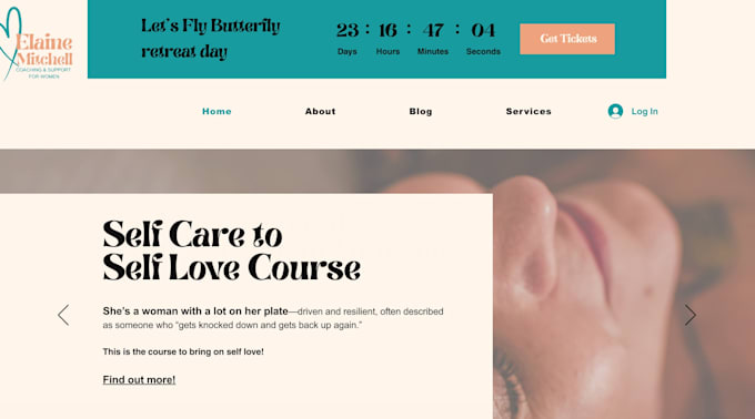 create a website that delivers