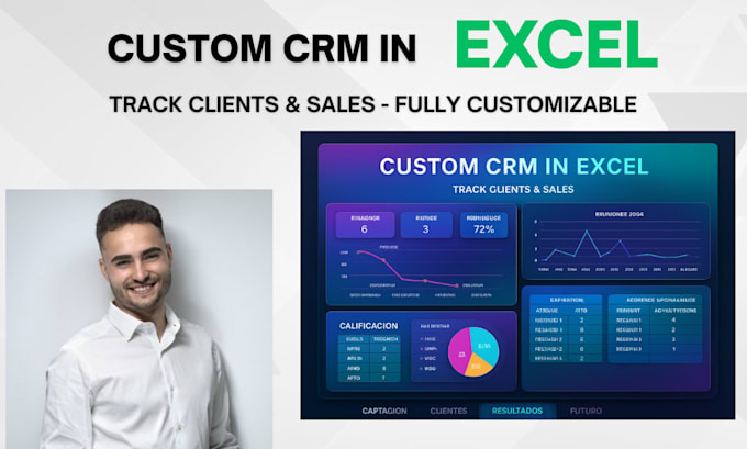 build a custom excel or google sheets CRM for your business