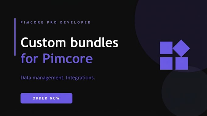 develop a custom pimcore module, bundle or integration