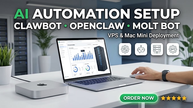 setup clawbot, openclaw clawdbot ai assistant moltbot ai set up on vps, mac mini