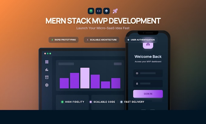 build your mern stack mvp or micro saas web application