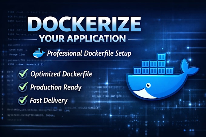 dockerize your application with a professional dockerfile