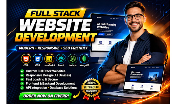 develop full stack dynamic websites for startups and businesses