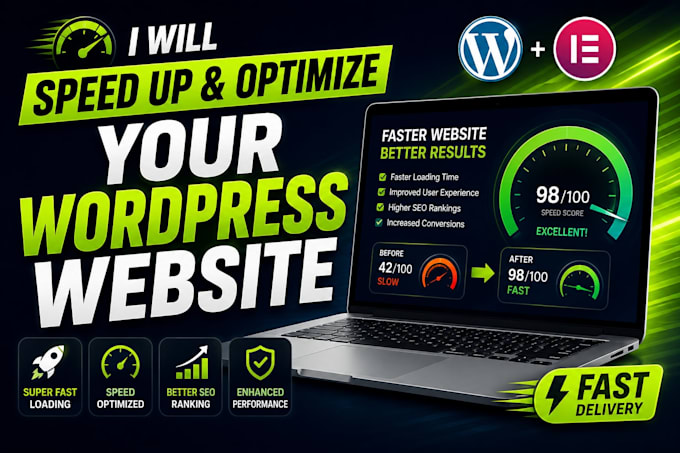 speed up and optimize your wordpress website