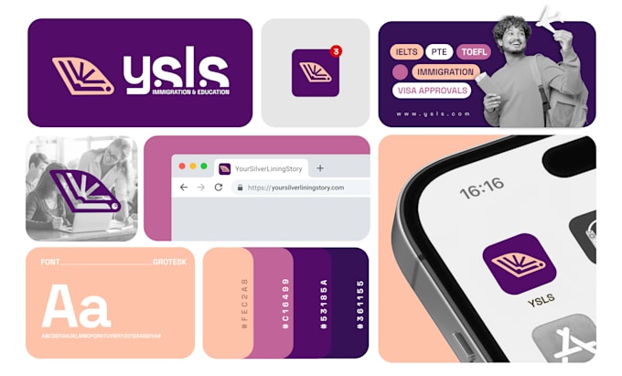 design business logo and complete branding identity
