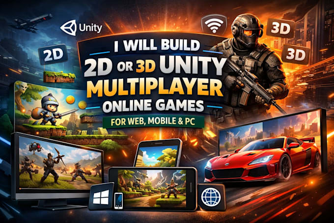 develop 2d 3d hyper casual puzzle game multiplayer games in unity for mobile
