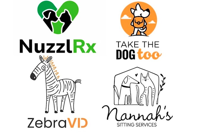 design creative pet and animal logo
