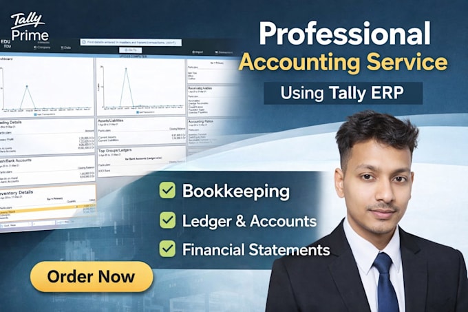 do accounting and bookkeeping in tally