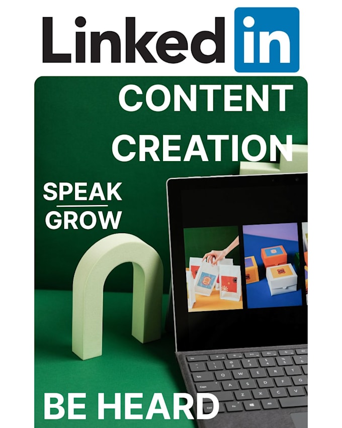 create your monthly linkedin content
