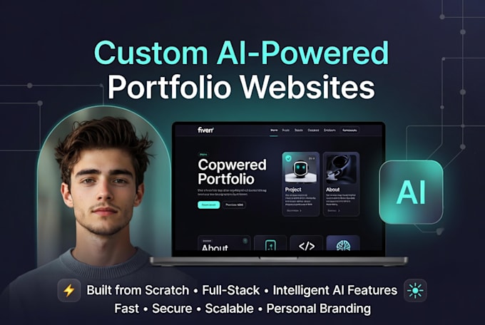 create a stunning, high converting portfolio website with ai