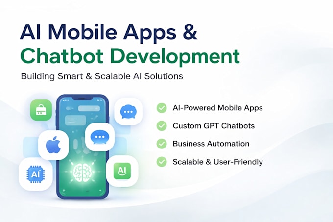 do ai mobile apps, ai chatbots and apps development