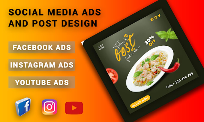 Design high converting facebook ads and instagram social media posts by ...