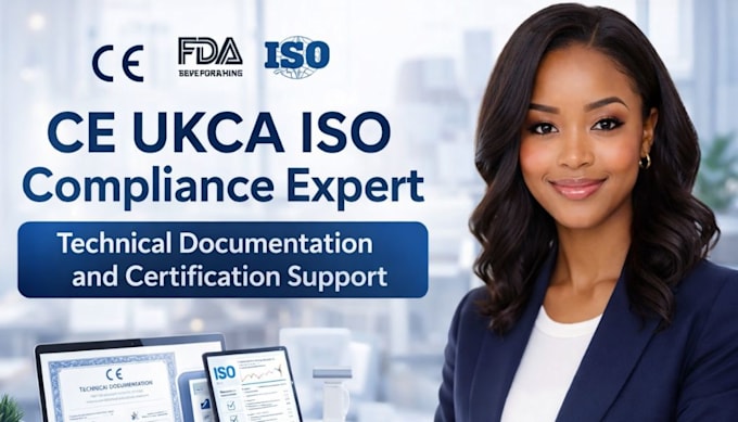 provide ce marking ukca marking and iso compliance documentation