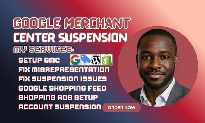 fix google merchant center suspension misrepresentation, and feed errors