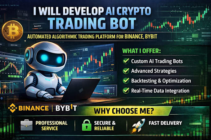 develop ai crypto trading bot automated algorithmic trading platform for binance