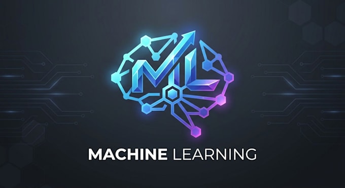 design a modern and professional machine learning logo