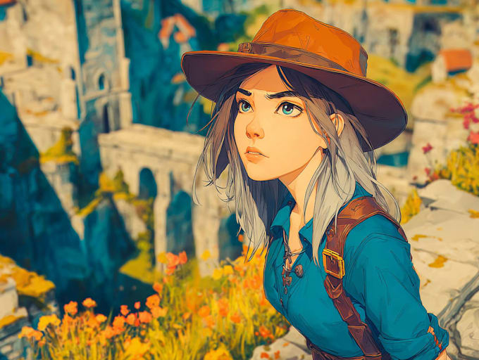 draw concept art and illustration