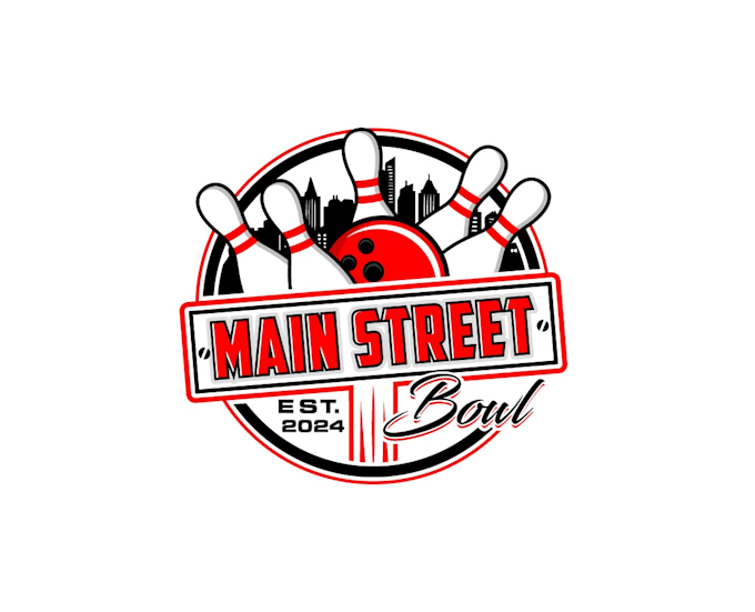 create awesome and gorgeous bowling  logo design