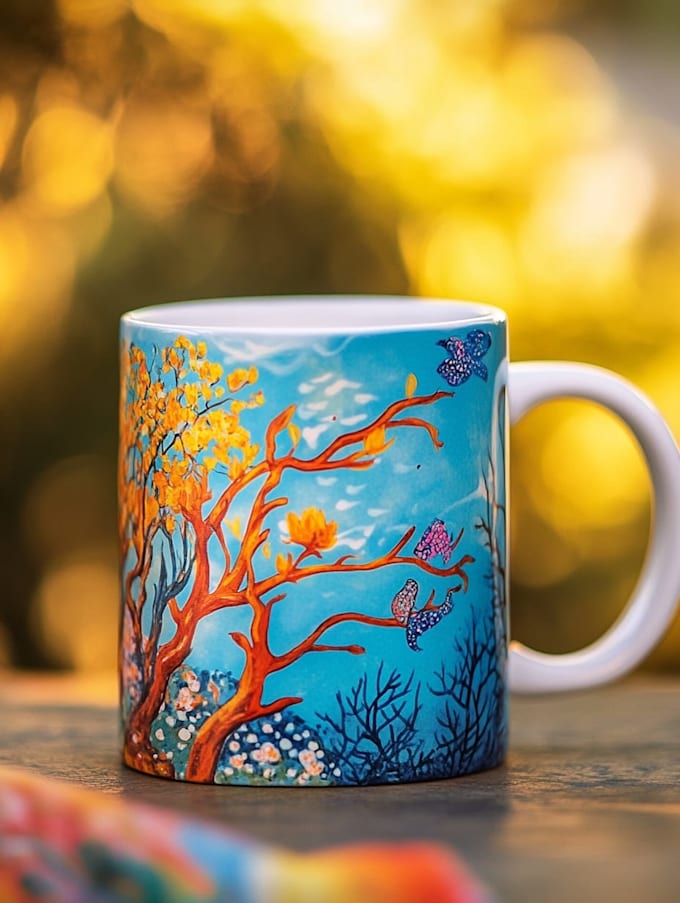 design unique typography coffee mug design