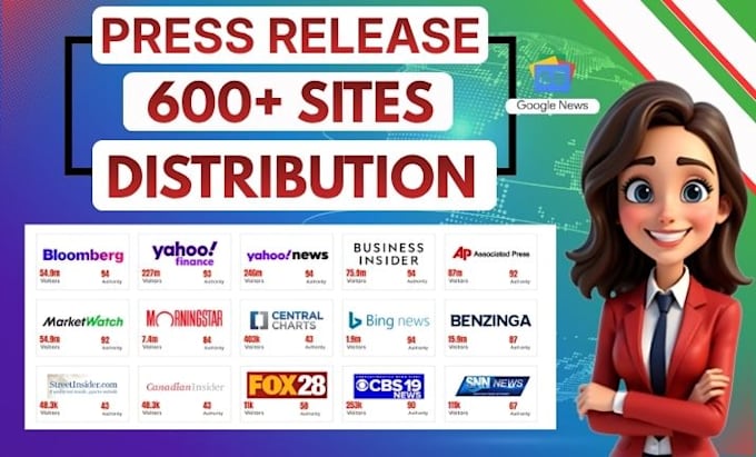 write and submit press release to premium sites